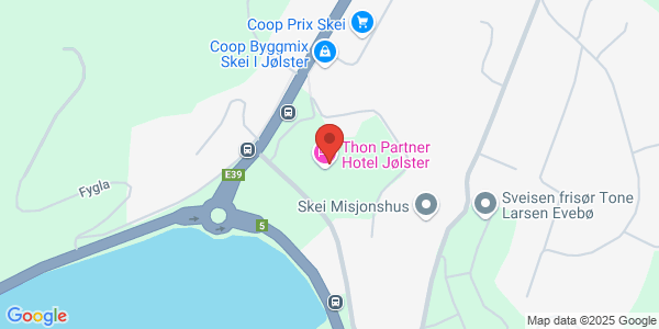 Map displaying event location