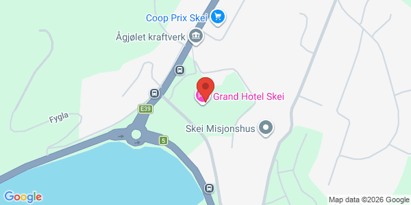 Map displaying event location