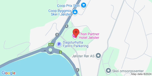 Map displaying event location