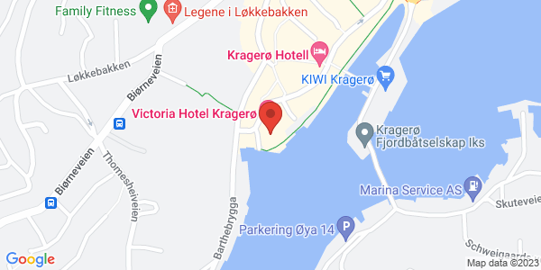 Map displaying event location