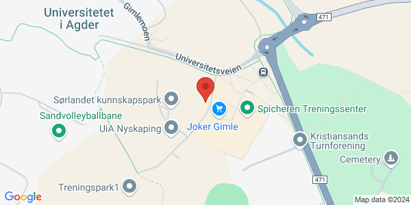 Map displaying event location