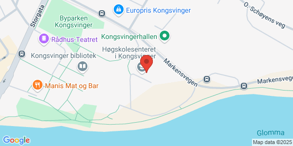 Map displaying event location