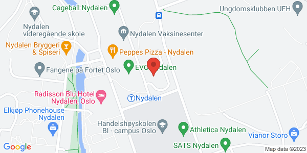 Map displaying event location