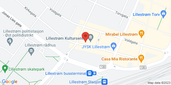 Map displaying event location