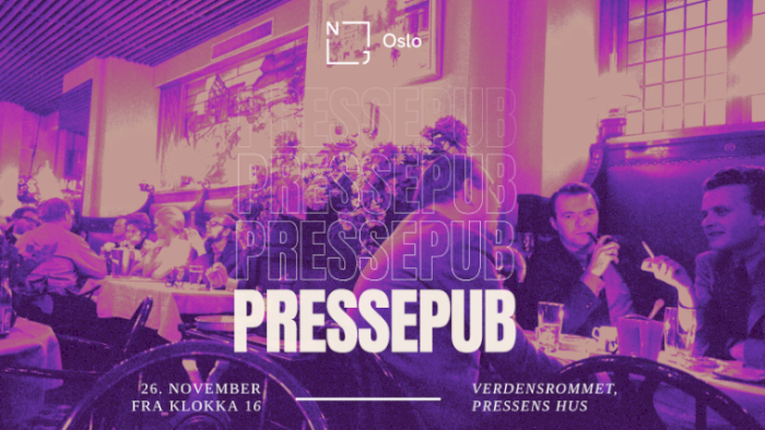 Bong til Pressepub i Oslo