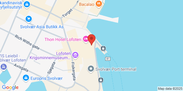 Map displaying event location