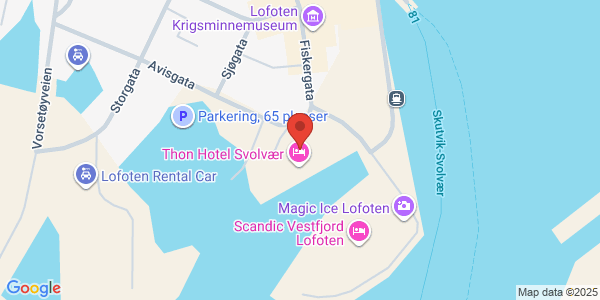 Map displaying event location