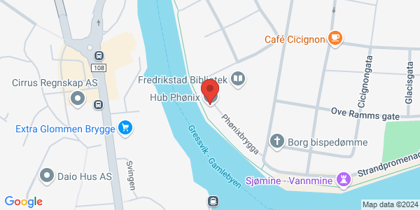 Map displaying event location
