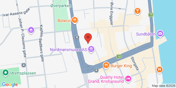 Map displaying event location