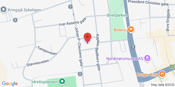 Map displaying event location