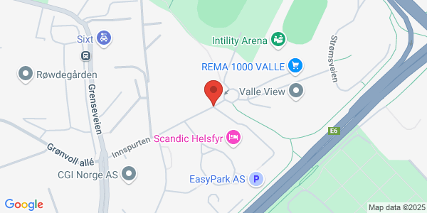 Map displaying event location