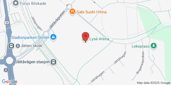 Map displaying event location