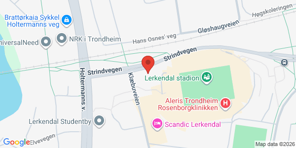 Map displaying event location