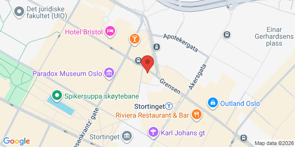 Map displaying event location