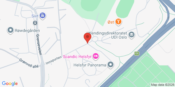 Map displaying event location