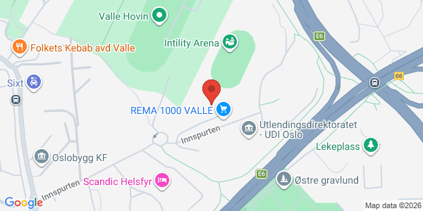 Map displaying event location