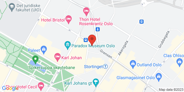 Map displaying event location