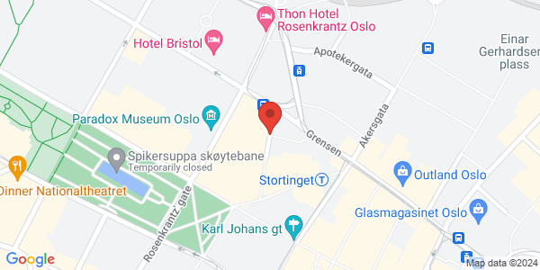 Map displaying event location