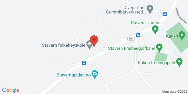 Map displaying event location