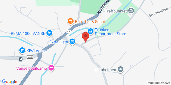 Map displaying event location