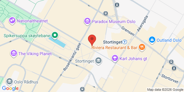 Map displaying event location