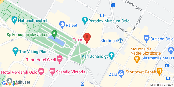 Kart som viser hvor arrangementet foregår