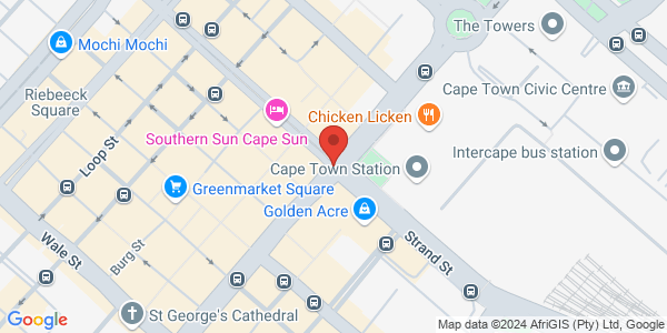 Map displaying event location