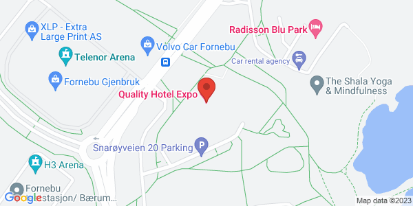 Map displaying event location