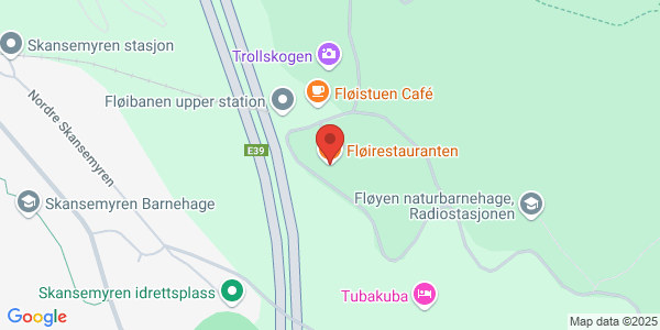 Map displaying event location