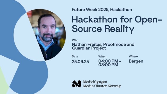 Future Week: Hackathon for Open-Source Reality