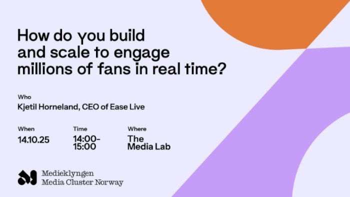 How do you build and scale to engage millions of fans in real time?