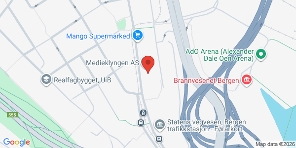 Map displaying event location