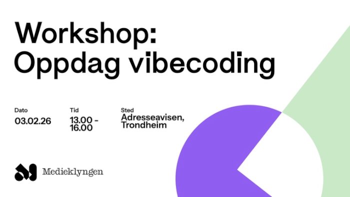 Workshop: Oppdag vibekoding