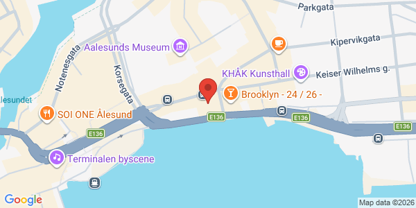 Map displaying event location