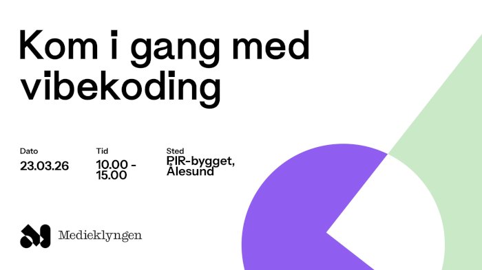 Kom i gang med vibekoding