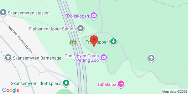 Map displaying event location