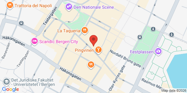 Map displaying event location