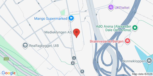Map displaying event location