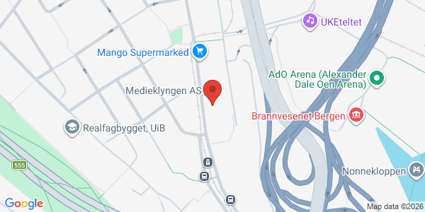 Map displaying event location