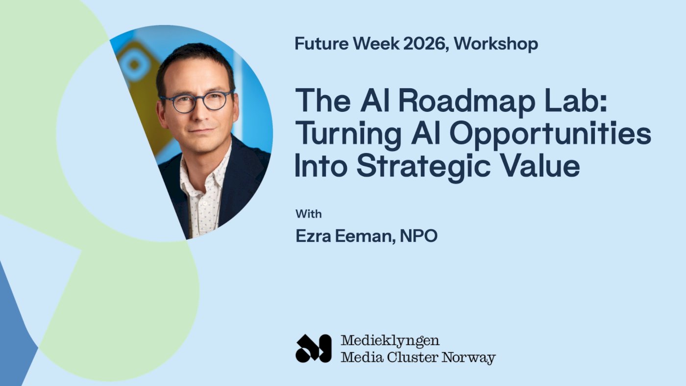 Future Week Workshop: The AI Roadmap Lab - turning AI opportunities into strategic Value