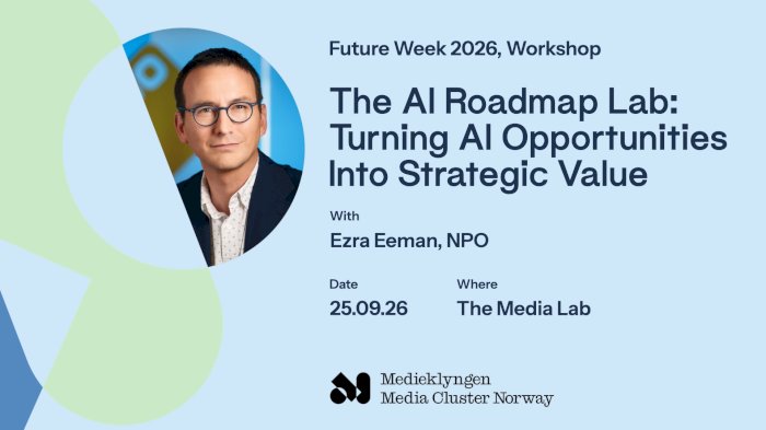 Future Week Workshop: The AI Roadmap Lab