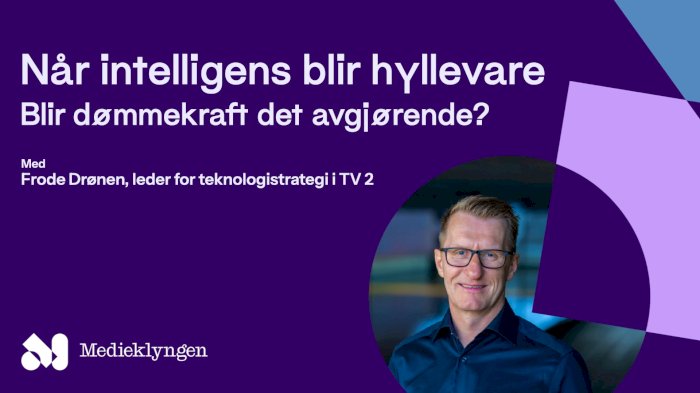 Når intelligens blir hyllevare