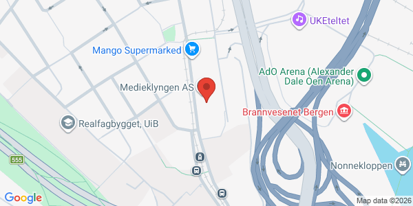 Map displaying event location