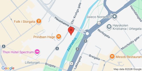 Map displaying event location