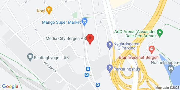 Map displaying event location