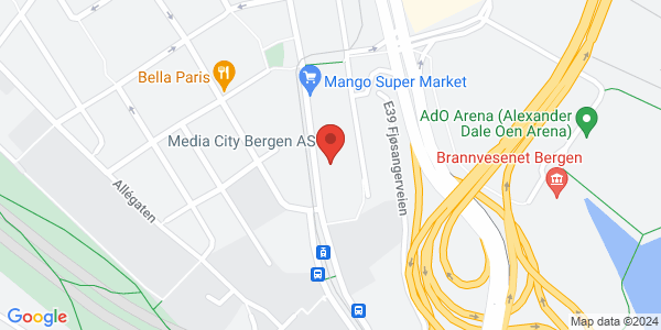 Map displaying event location