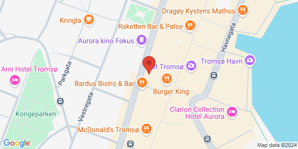 Map displaying event location