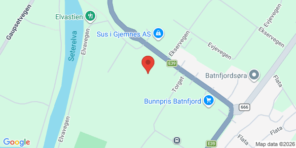 Map displaying event location