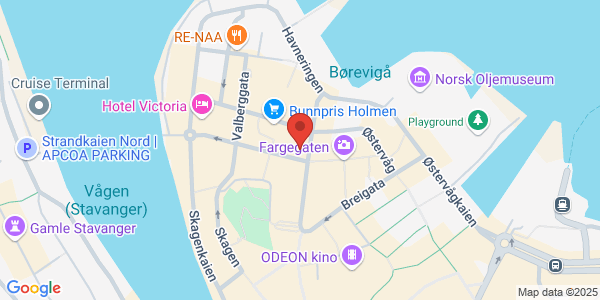 Map displaying event location
