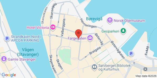 Map displaying event location